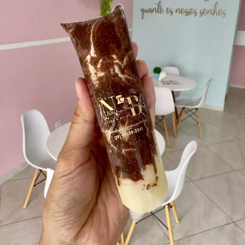 Geladinho Gourmet Ninho com Nutella