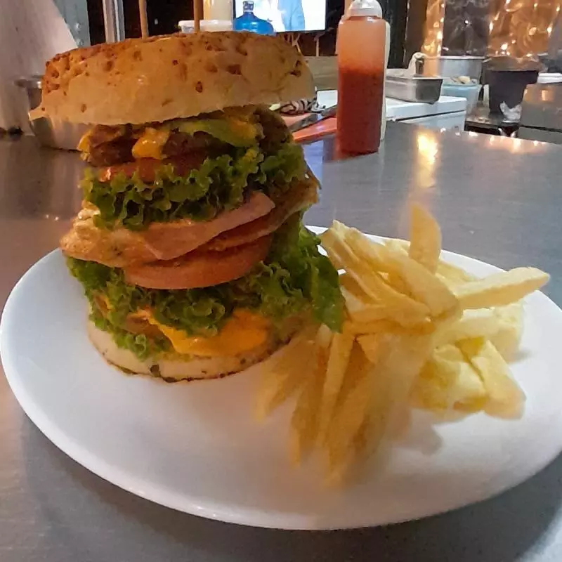 Hamburguesa Rock Garden