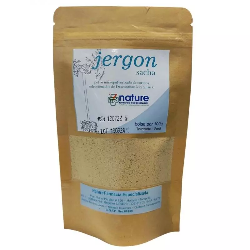 Jergón sacha  polvo