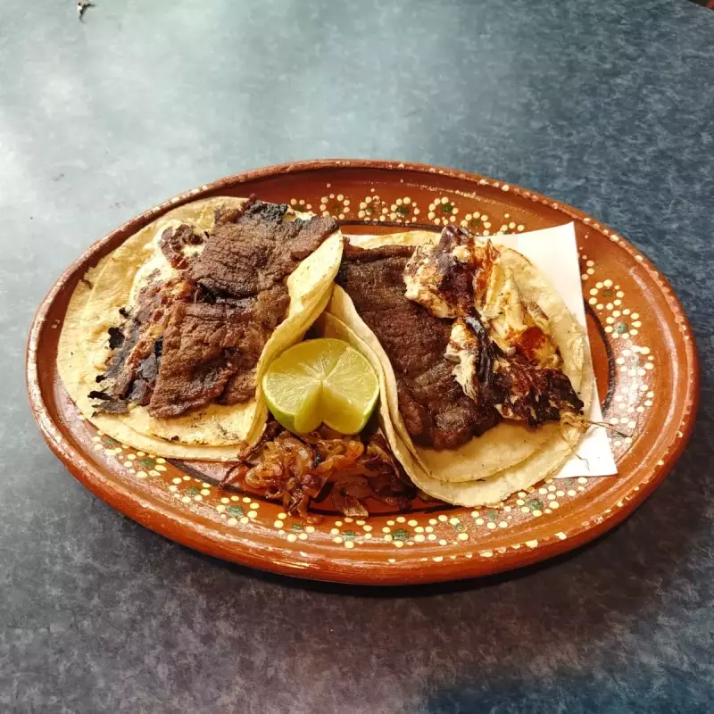 Taco de arrachera