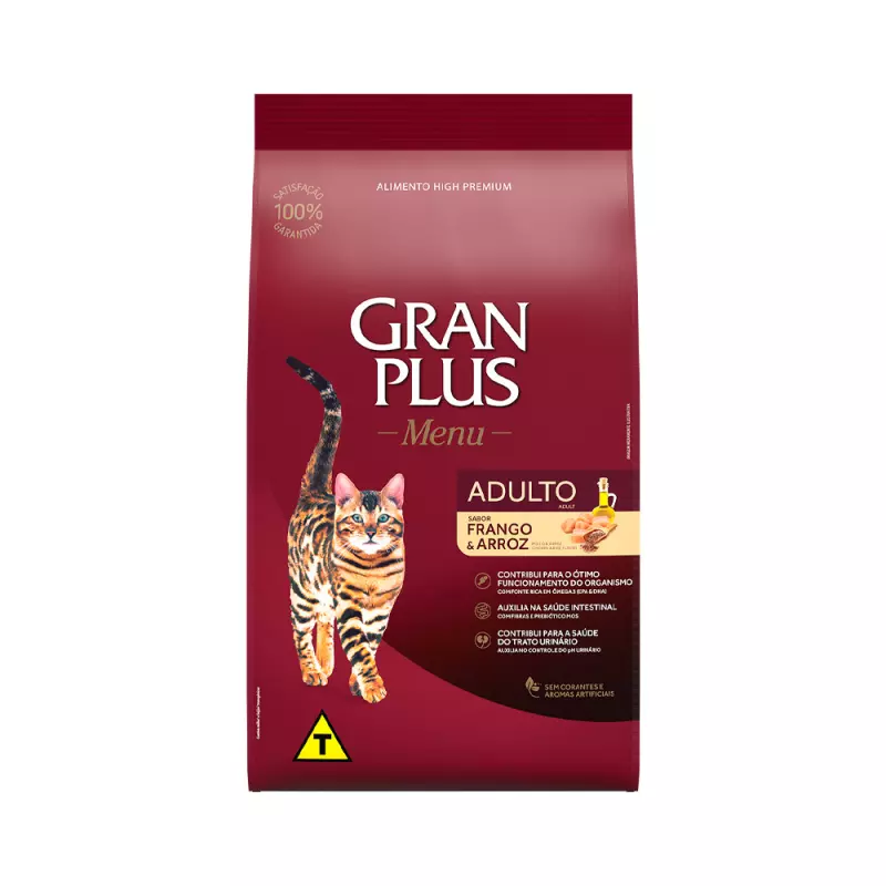 Gran Plus Gato Ad. Frango 10,1kg