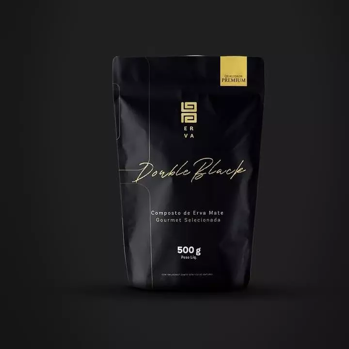 Erva Black - DOUBLE BLACK - 500g