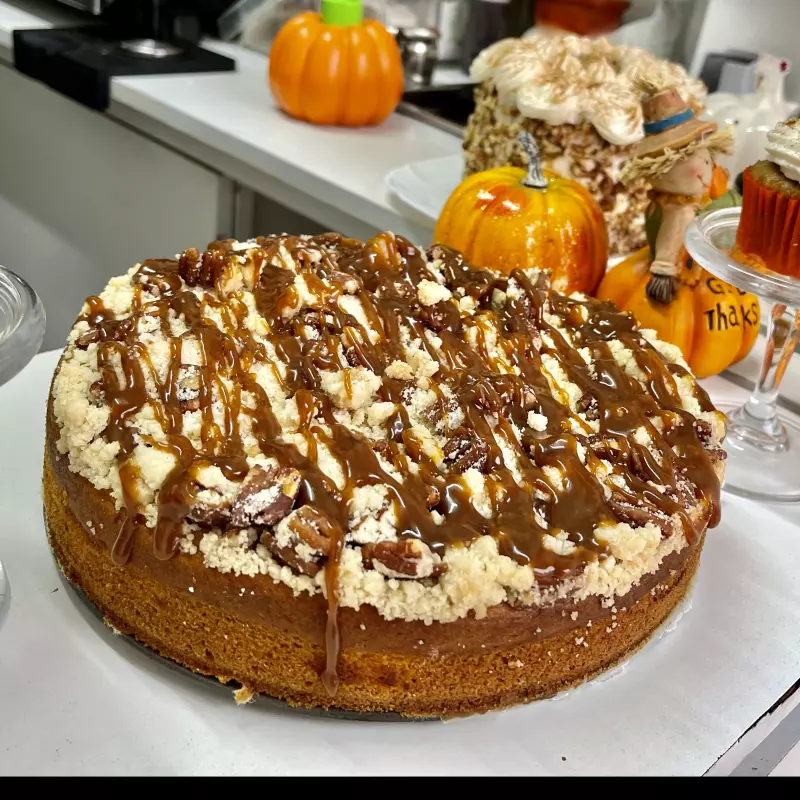 Pumpkin Cheescake Coffee Cake