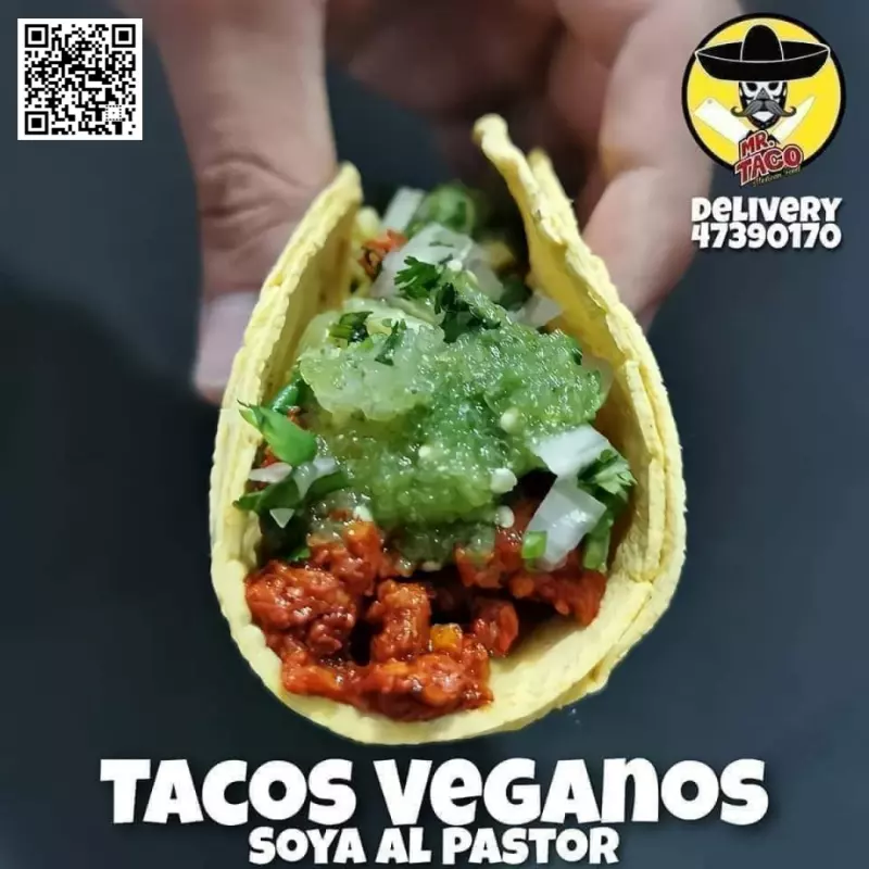 Tacos Veganos de Soya al Pastor