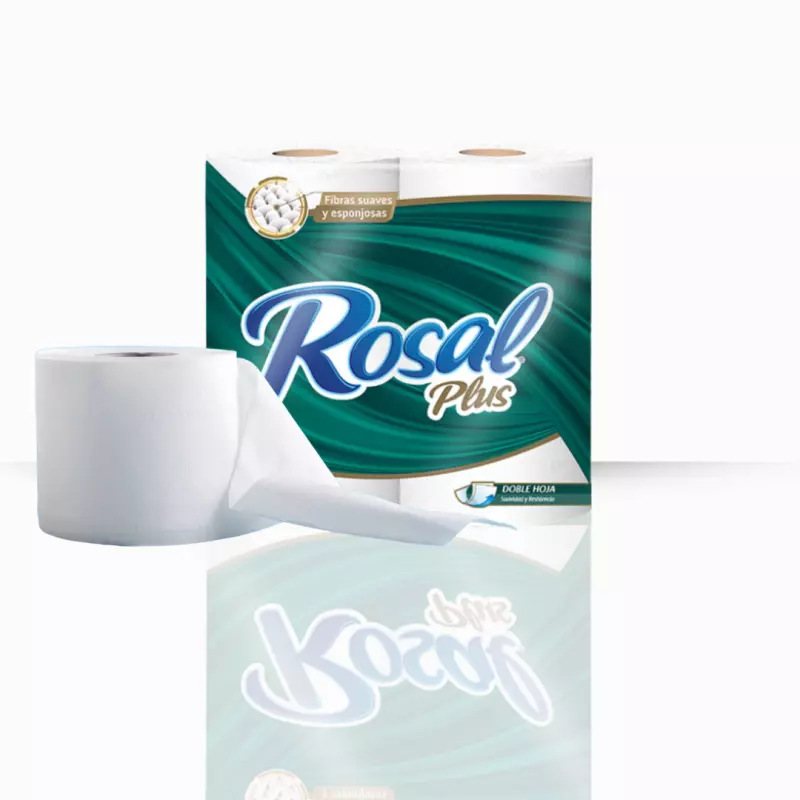 PAPEL HIGIENICO ROSAL (VERDE) 215 H