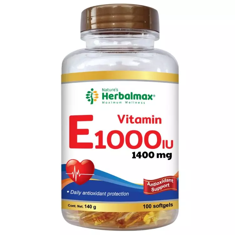 VITAMINA E 1000UI X 100 CAPS HERBALM