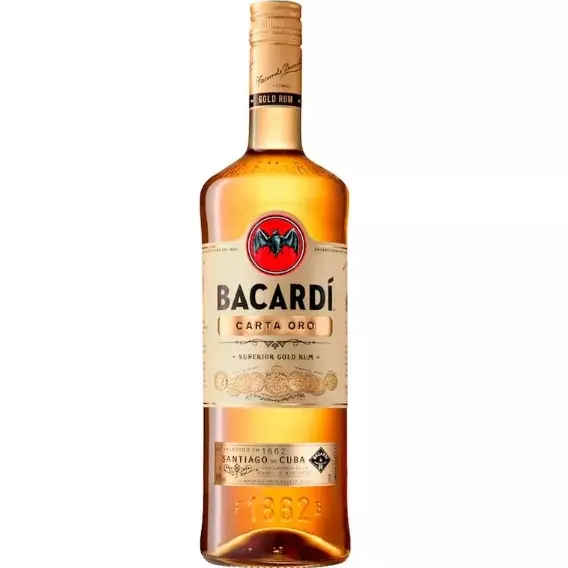 Rum Bacardi Carta Oro 980ml