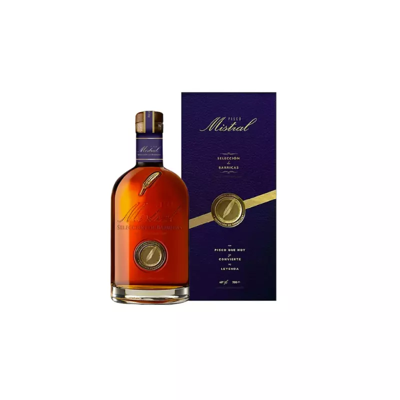 Pisco Mistral Seleccion de Barricas