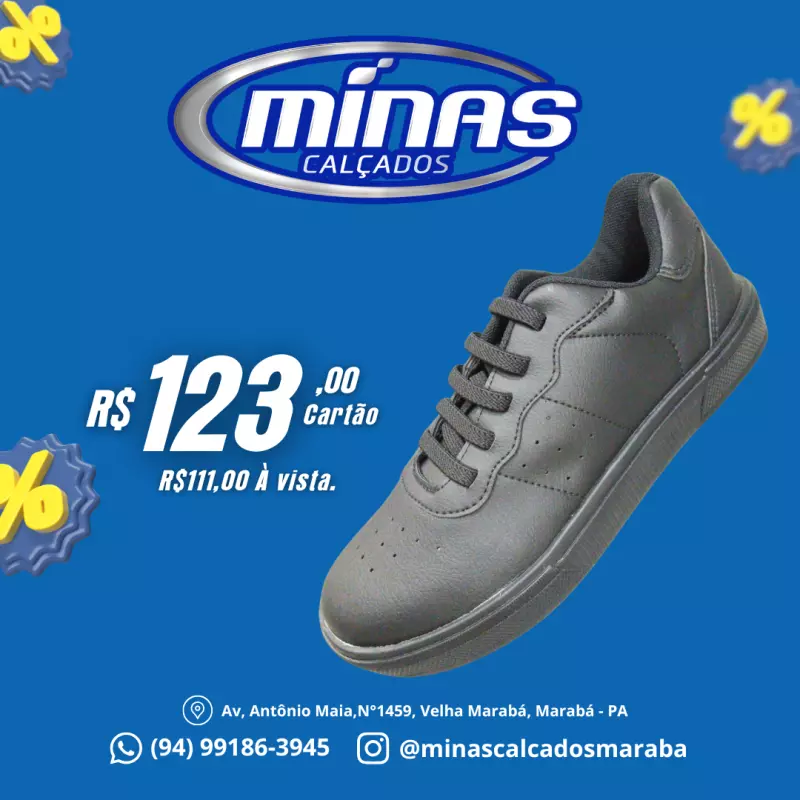 Tênis Preto :7782E