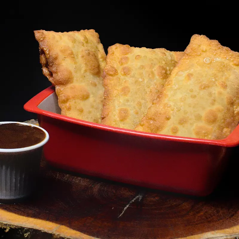 Pastéis de Calabresa.