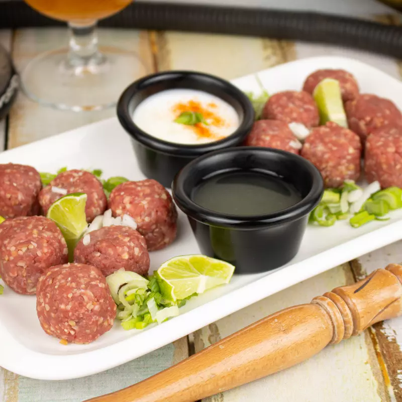 Kubbe crudo o frito