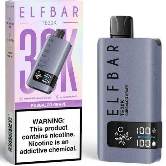 Bubbaloo Grape - 30.000 Puffs