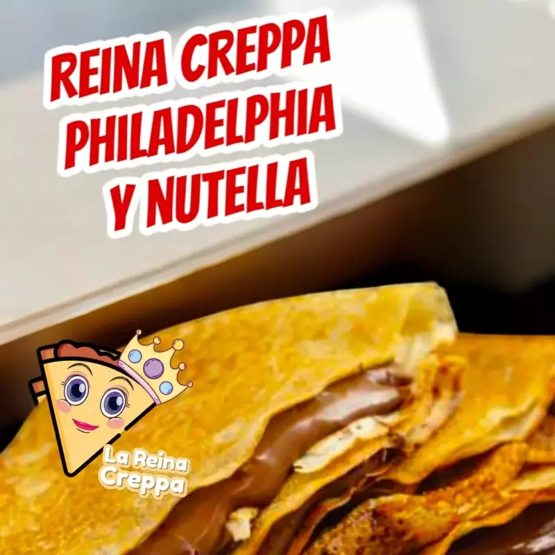 Reina Creppa Philadelphia Y Nutella