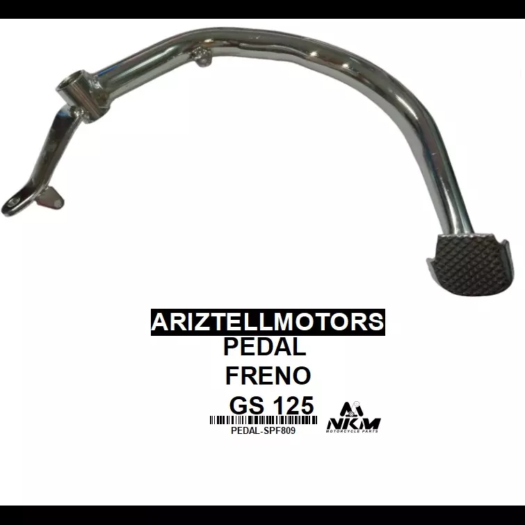 PEDAL FRENO GS 125