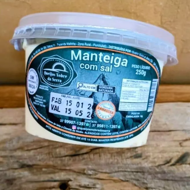 MANTEIGA MINEIRA COM SAL