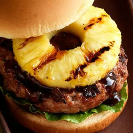 (LC) Hamburguesa Hawaiana