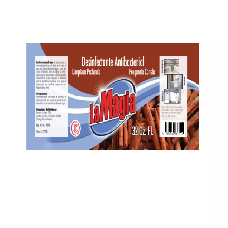 R10030-DESINF LA MAGIA CANELA 64 OZ