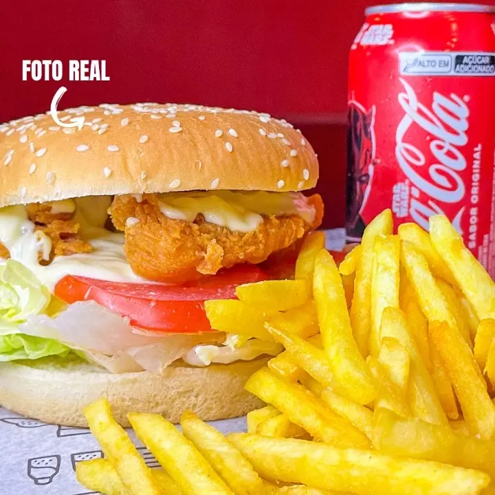 CRISPY + BATATA + COCA