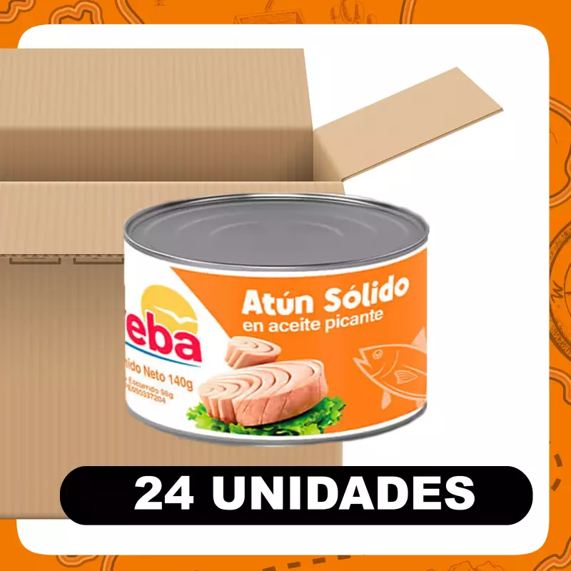 Bulto Eveba Atún Picante 140g