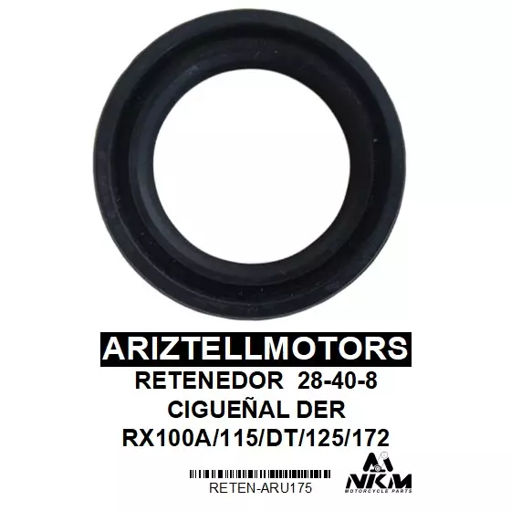 RETENEDOR 28-40-8 CIGUEÑAL DER RX115