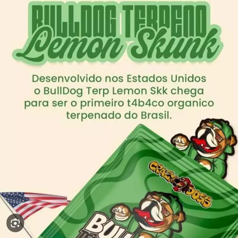 TABACO CRAZY DOG SABOR LEMON