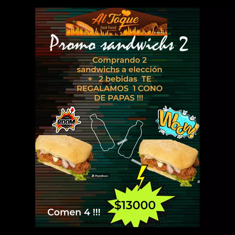 Promo sandwichs 2
