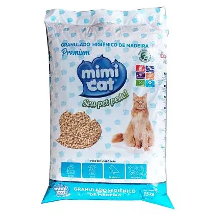 GRANULADO DE MADEIRA MIMI CAT