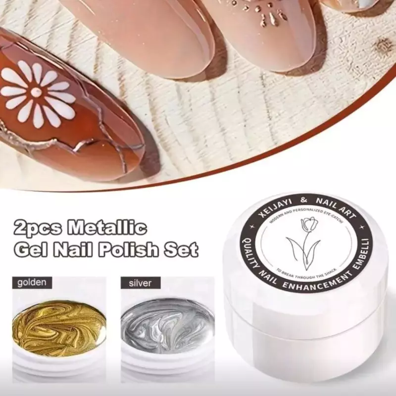 Gel mirror metal