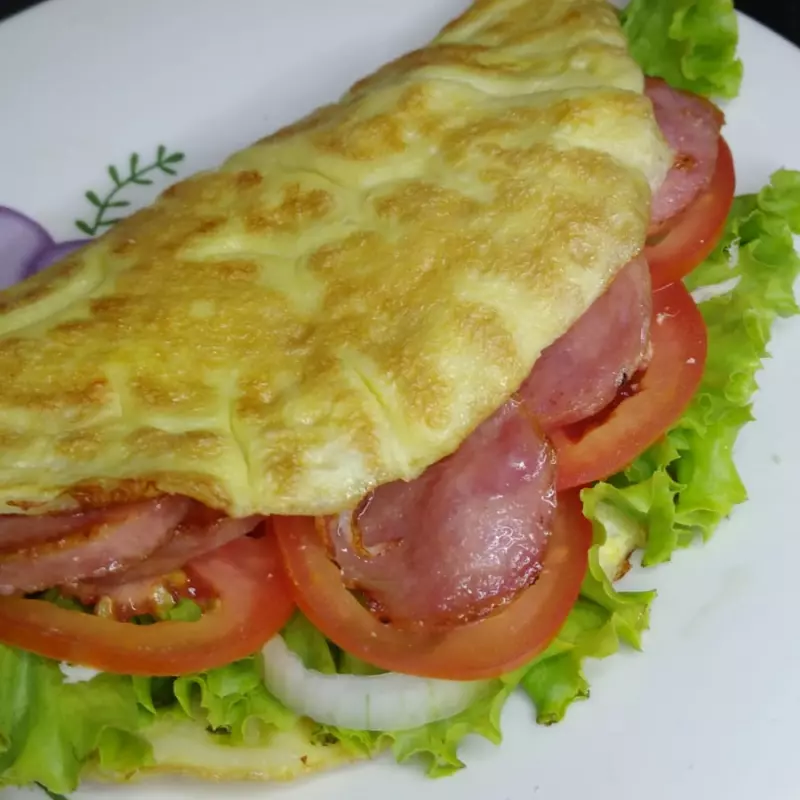 Crepioca De Calabresa