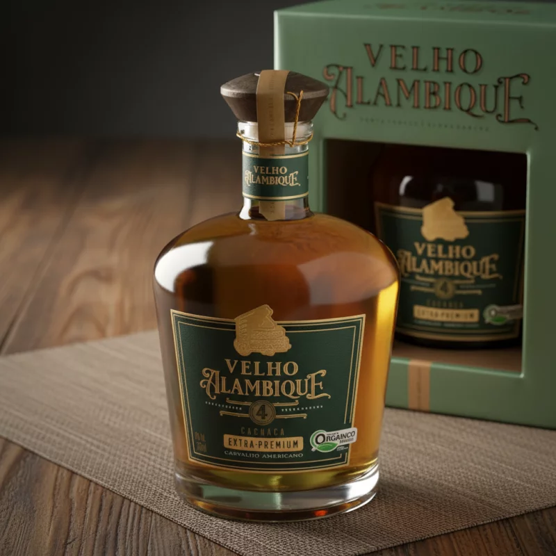 Cachaça Velho Alambique 4 Anos