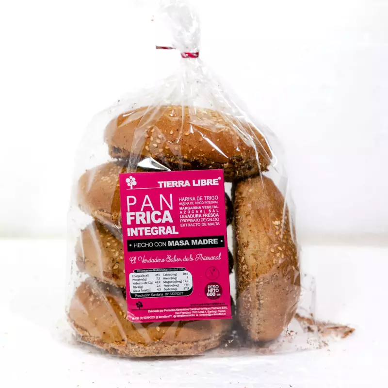 Pan Hamburguesa Integral