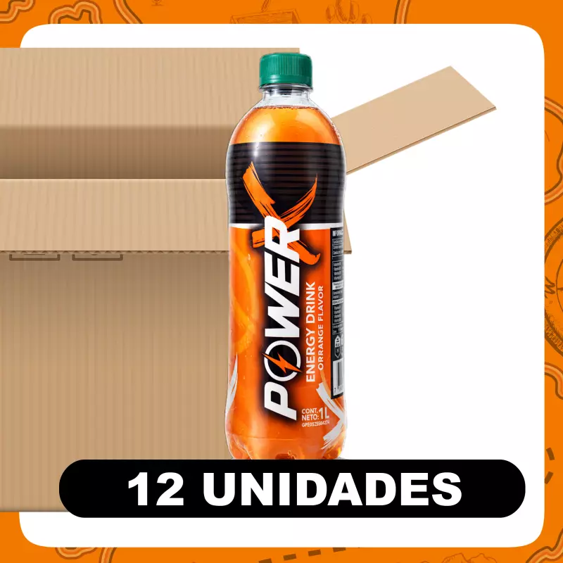 Bulto Power Sabor Naranja1l