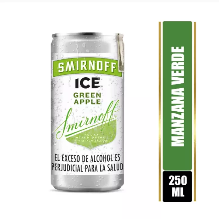 Smirnoff Green Apple Lata 250ml