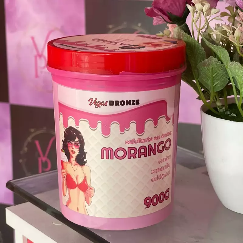 Esfoliante em Creme Morango