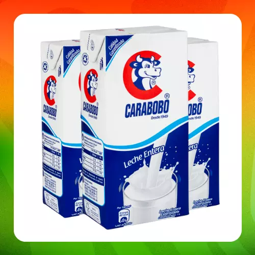 Bulto Carabobo Leche Completa 1l