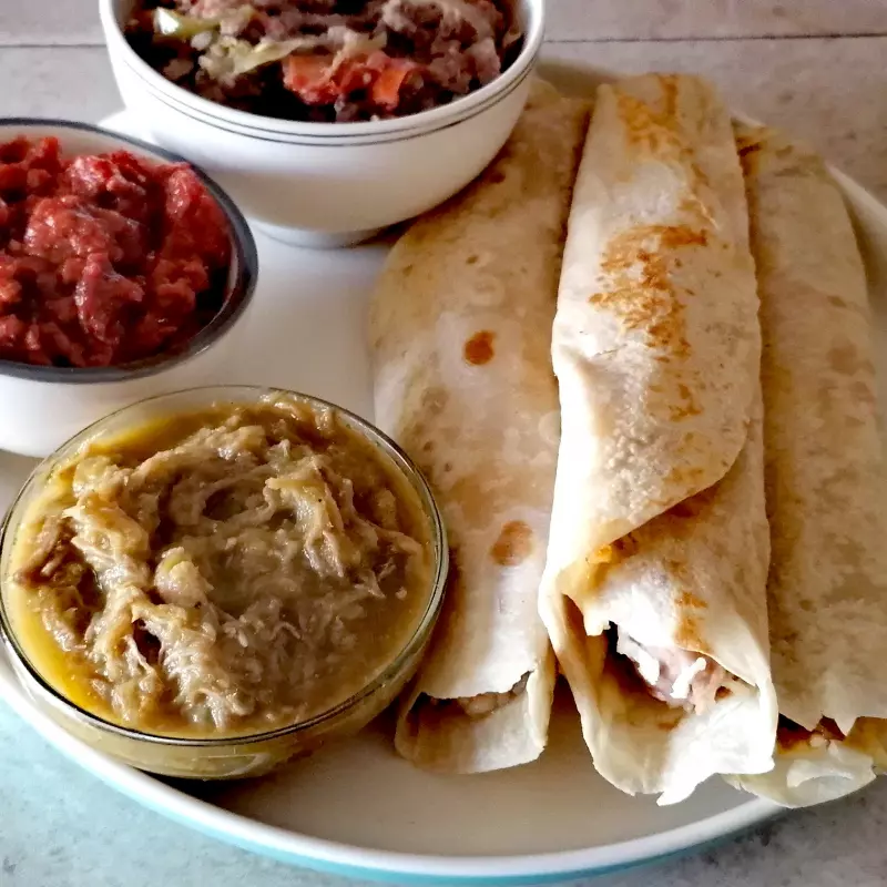 Burro Picadillo Rojo