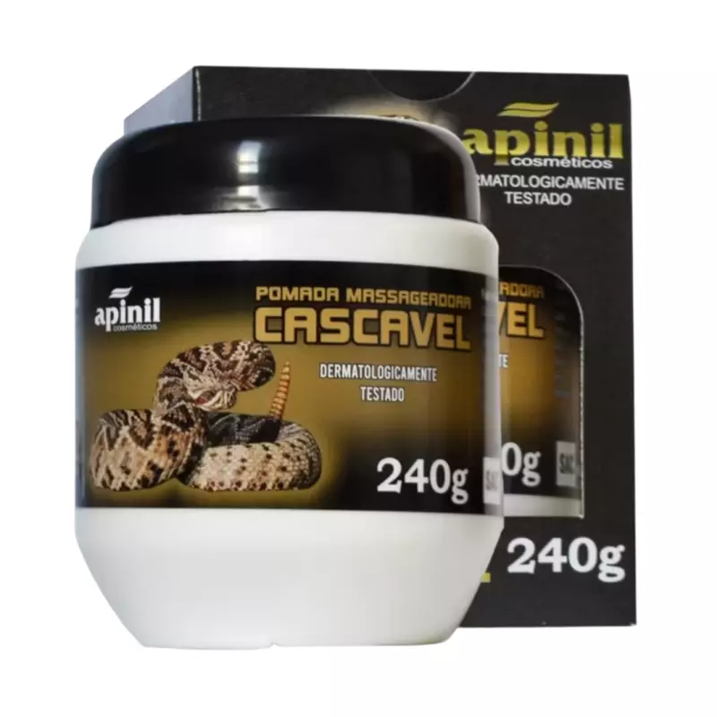 POMADA CASCAVEL APINIL-240G