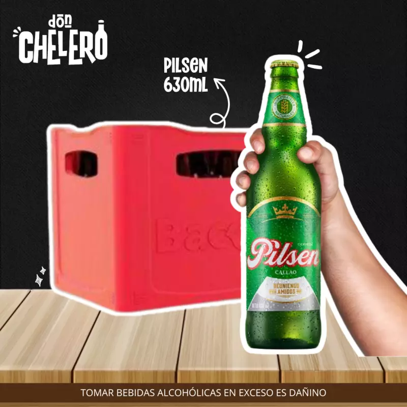 PILSEN BOT RETORNABLE X630 ml