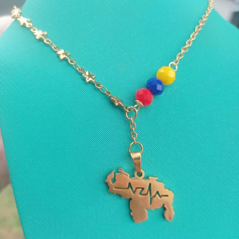 Collar mapa estrellas