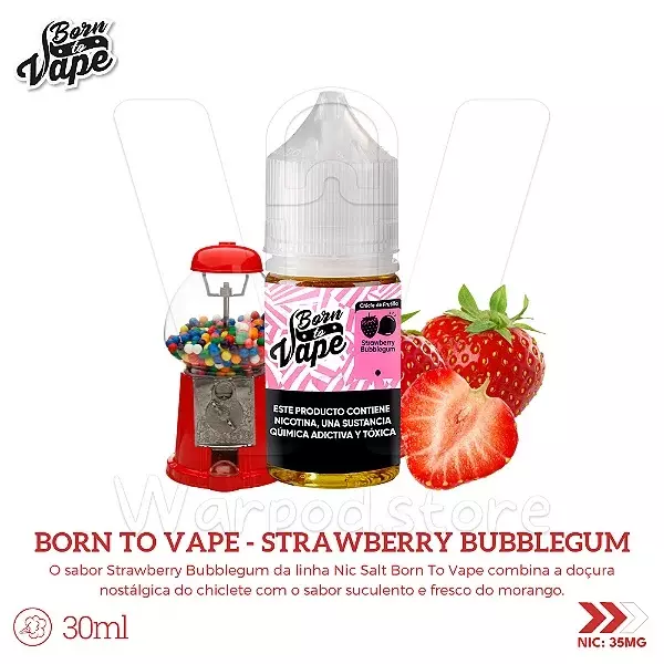 BTV Strawberry Bubblegum 35MG