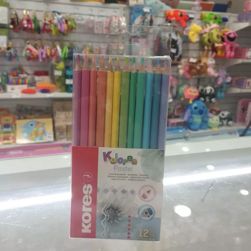 Lápices de colores pastel kores