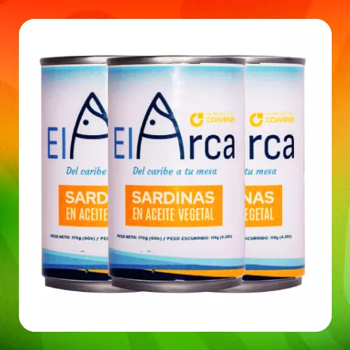 Bulto El Arca Sardina Vegetal 170g