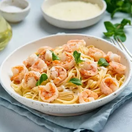 Macarronada de Camarão