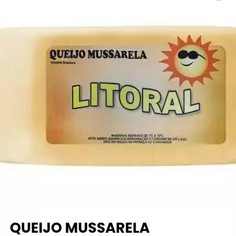 Queijo Mussarela Fatiado