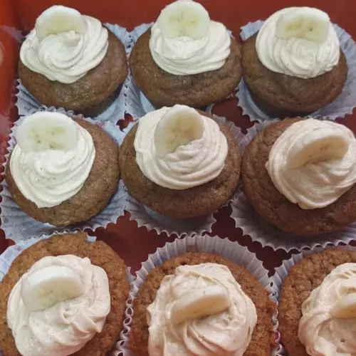 Cupcake com cobertura