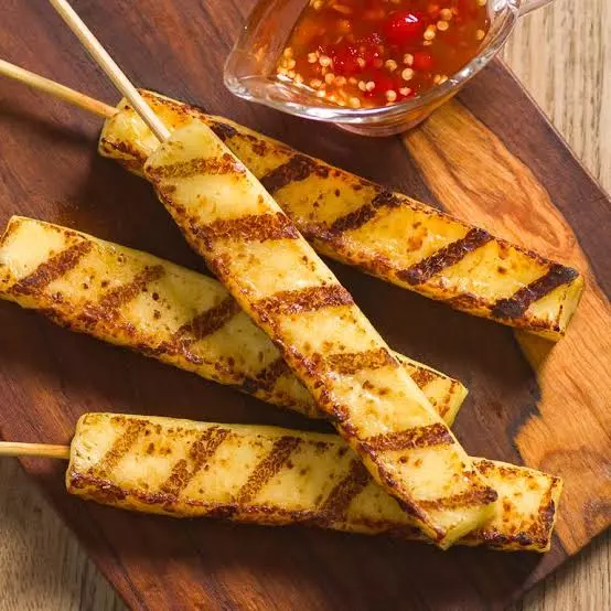 Espetinho de Queijo Coalho