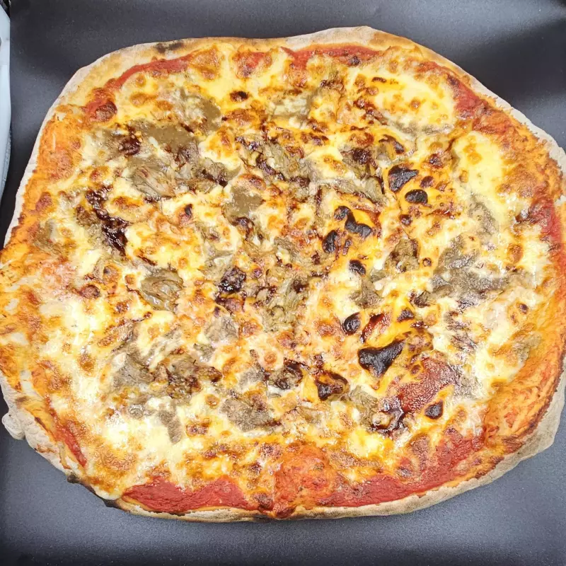 Pizza N9 Mechada cerdo Bbq