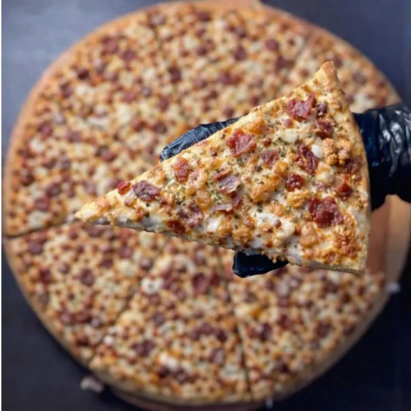 Pizza Frango e Bacon