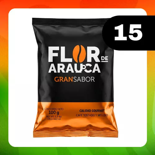 Medio Bulto Café Flor Arauca 100g