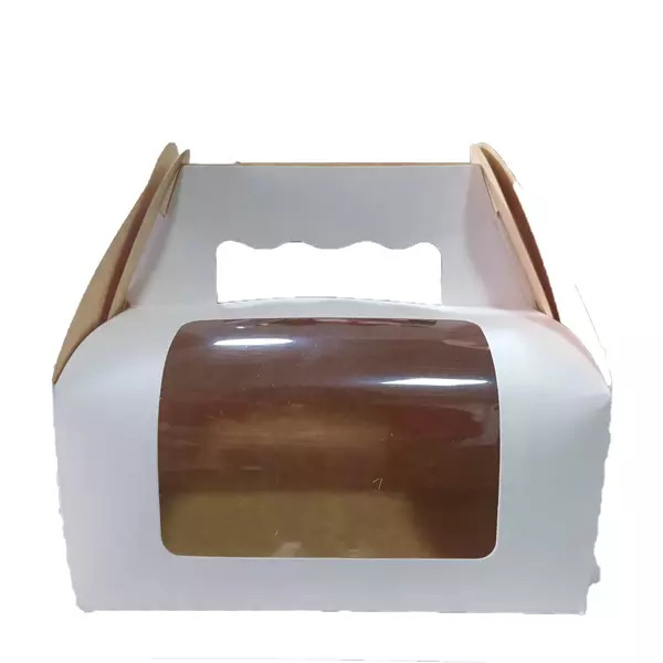 Caja de cotillon visor Blanco Median